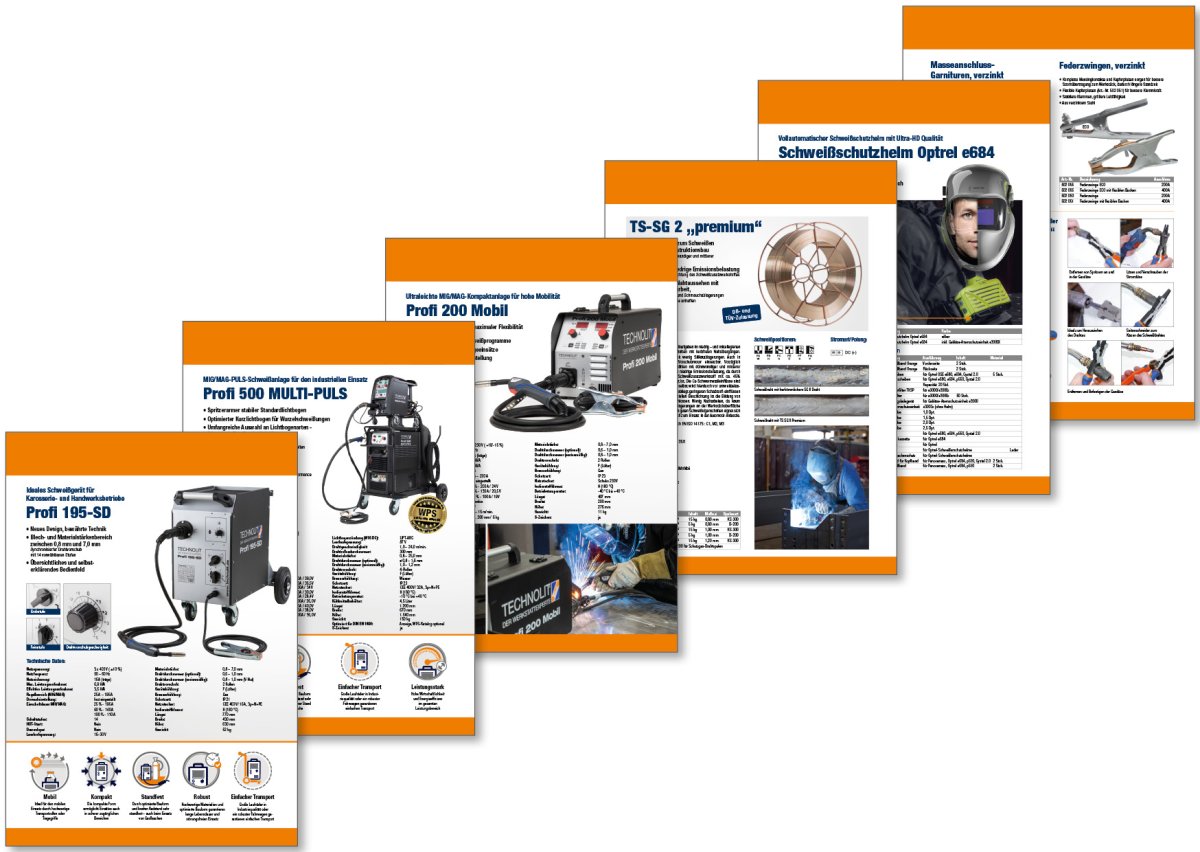 Imagebild – Produktwelten - Produktbereich Schweisstechnik